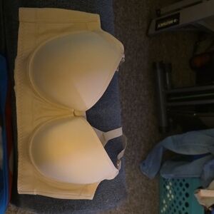Cream Seamless Padded Bra Intimates